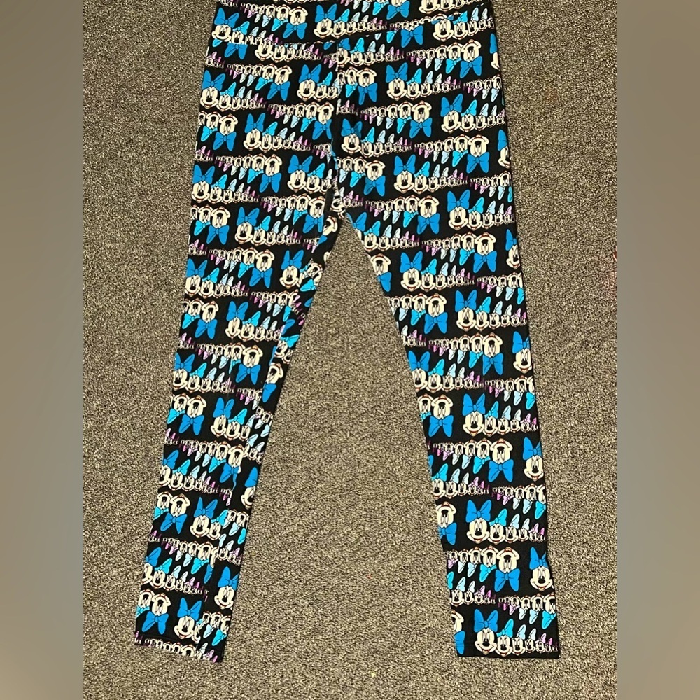 Lularoe Minnie Mouse Leggings - Picture 4 of 4